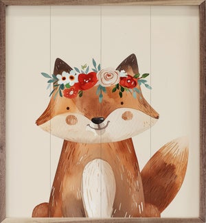 Boho Woodland Fox